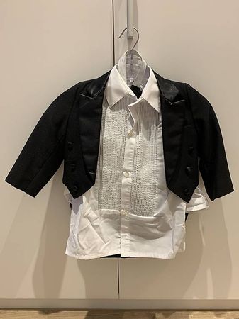 Smoking/Frack mit Kummerbund, 4-teilig