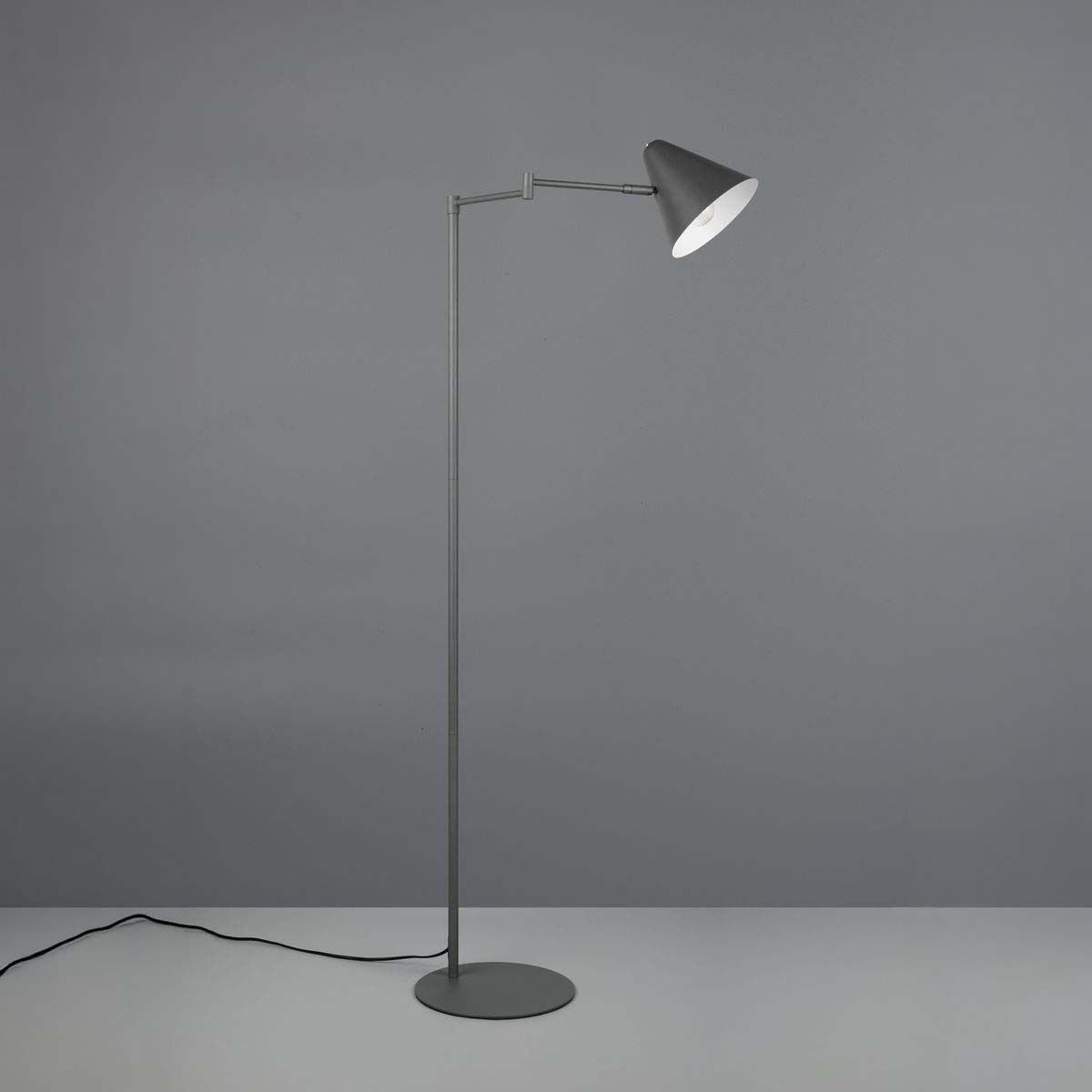 Lampade: Stehleuchte, Anthrazit, 127 cm Höhe – Nuovo (secondo la descrizione) da Kreuzlingen venduto da Smart-Light 7