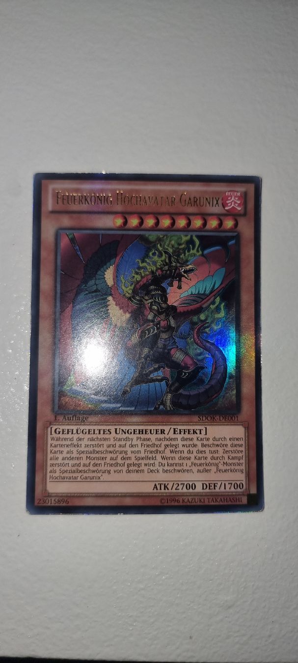 Karten: Yugioh Feuerkönig – Gebraucht aus Suhr von qkr_62qb