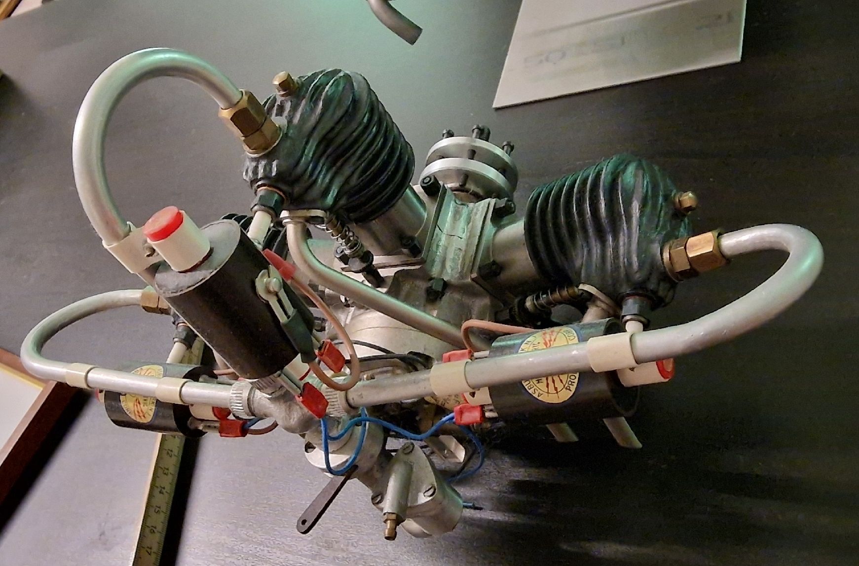 Modellbausätze & Standmodelle: Anzani Flugmotor Modellmotor – Neu (gemäss Beschreibung) aus Rorschacherberg von proudschweiz 3