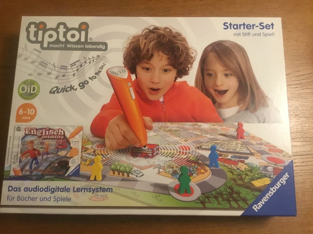 Tiptoi Starterset - Prentenboek Bij ons thuis