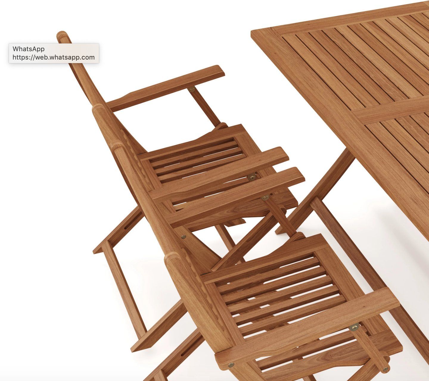 Set di tavolo e panche: Gartenmöbel Set aus Holz AVEIRO - Gratis Versand – Nuovo e nell'imballaggio originale da Kleinwangen venduto da meinwarenkorb.ch 7