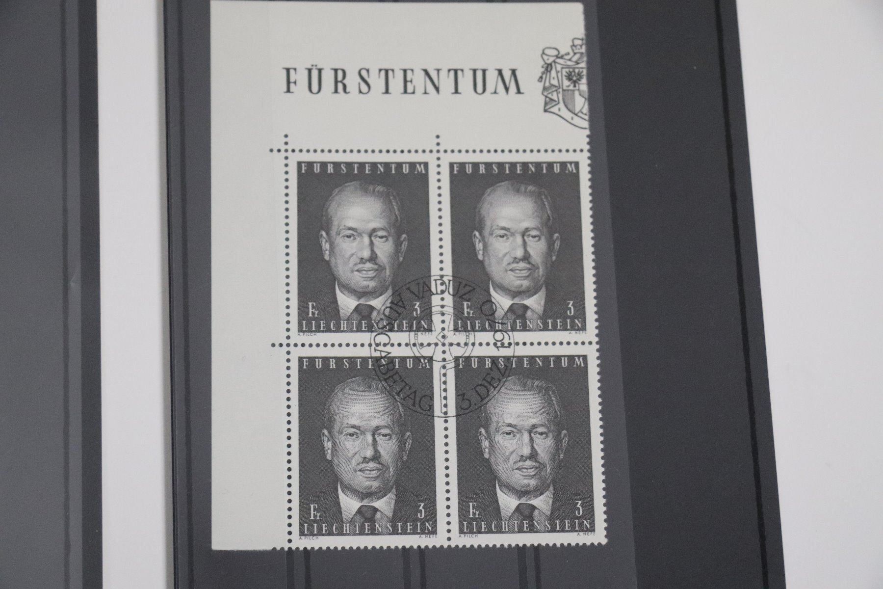 Alle Briefmarken: Kleines Lichtenstrein- Marken Konvolut – Gebraucht aus Zug von Kunst-Fundgrube 2