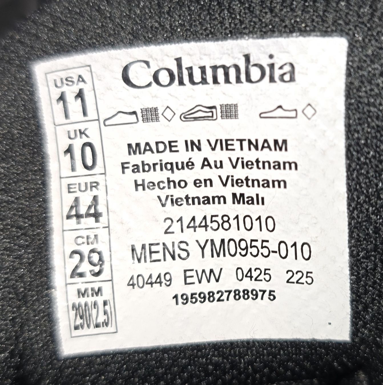 Columbia Scarpe da uomo: chaussures de marche Columbia 44 29cm – Nuovo (secondo la descrizione) da Champlan venduto da Sgosteli 3