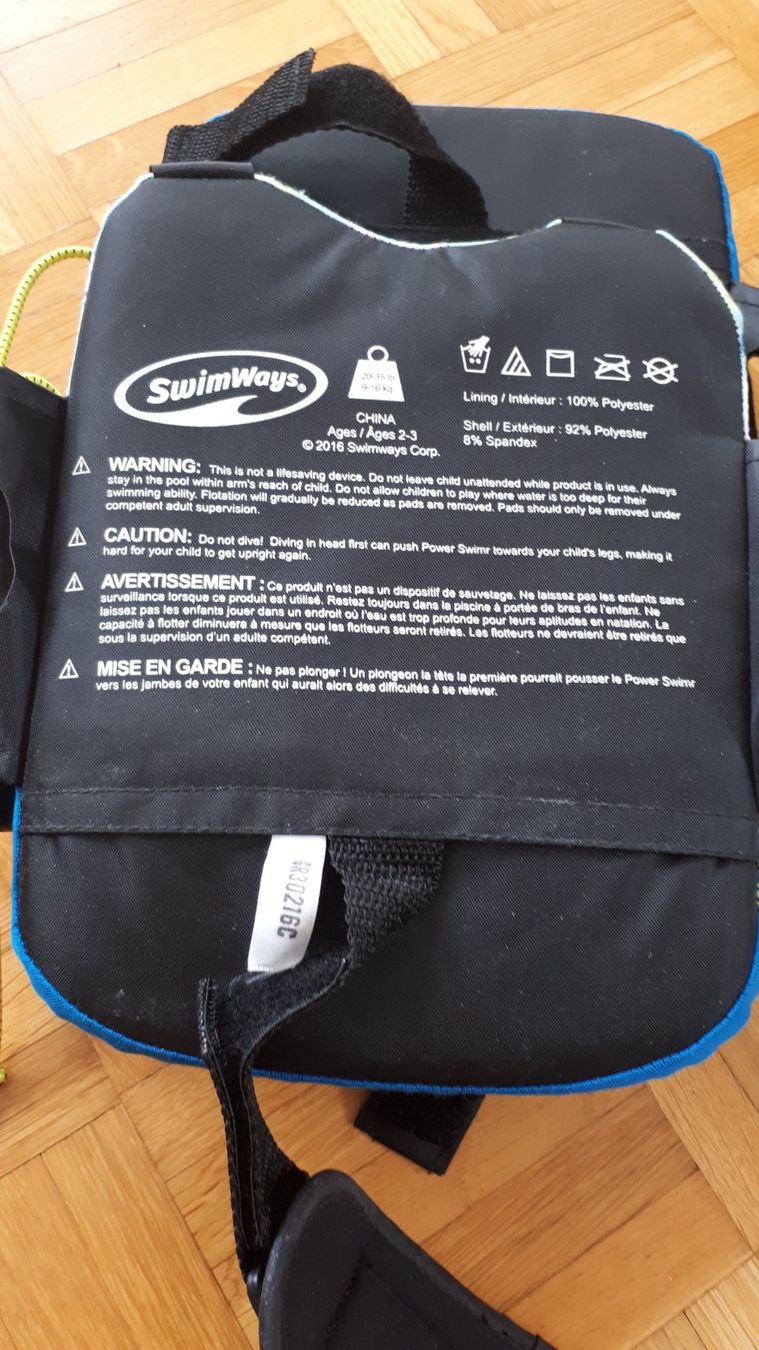 Giubbotti di salvataggio: Kinder Schwimmhilfe "SwimWays" – Usato da Meilen venduto da Vaurien15 4