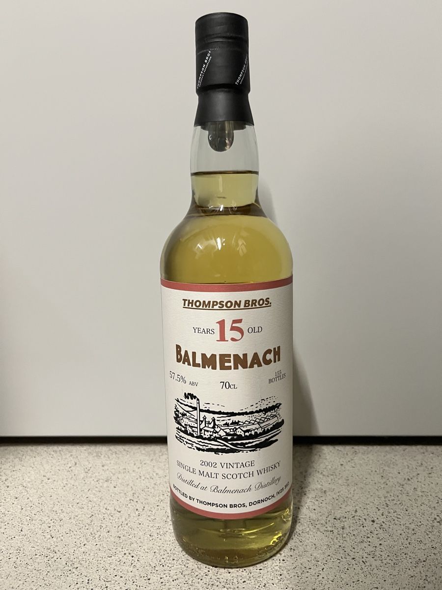 Bevande alcoliche: Balmenach 15 Jahre 57.5% – Nuovo e nell'imballaggio originale da Mönchaltorf venduto da Drammer