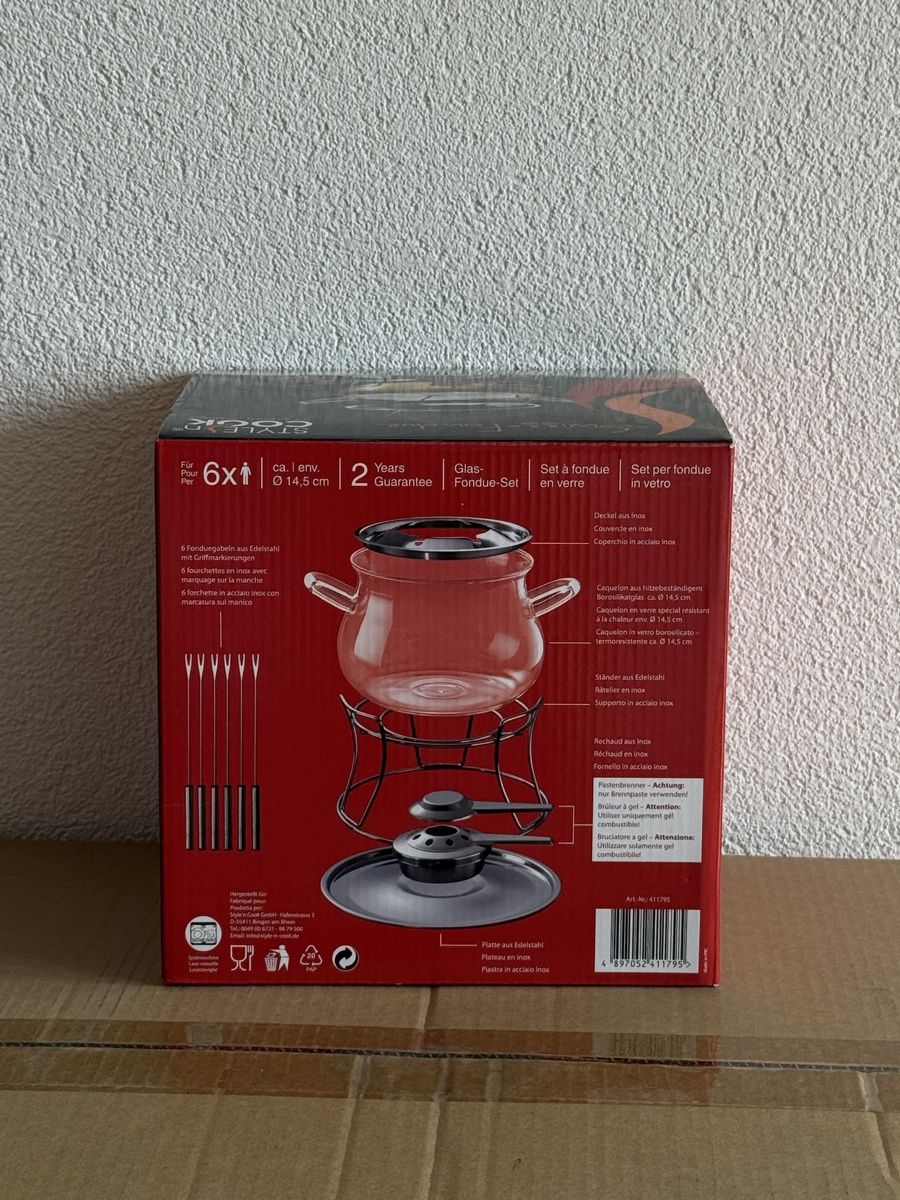 Elettrodomestici da cucina: Fondue Chinoise Set – Nuovo e nell'imballaggio originale da Suhr venduto da FlakaM. 1
