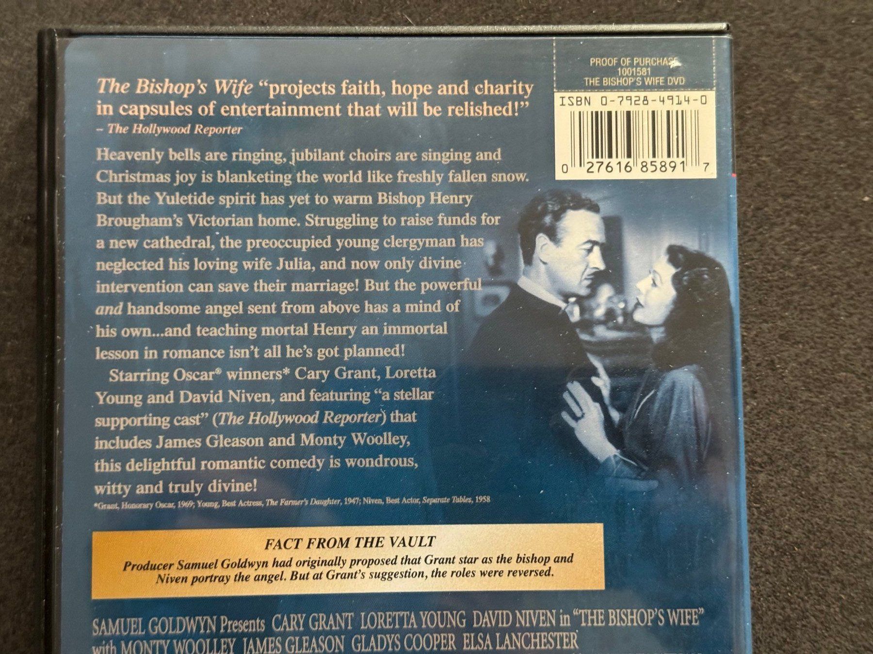 Alle DVDs: The Bishop's Wife DVD Cary Grant Loretta Young Ländercode 1! – Gebraucht aus Fribourg von tschjoly 2