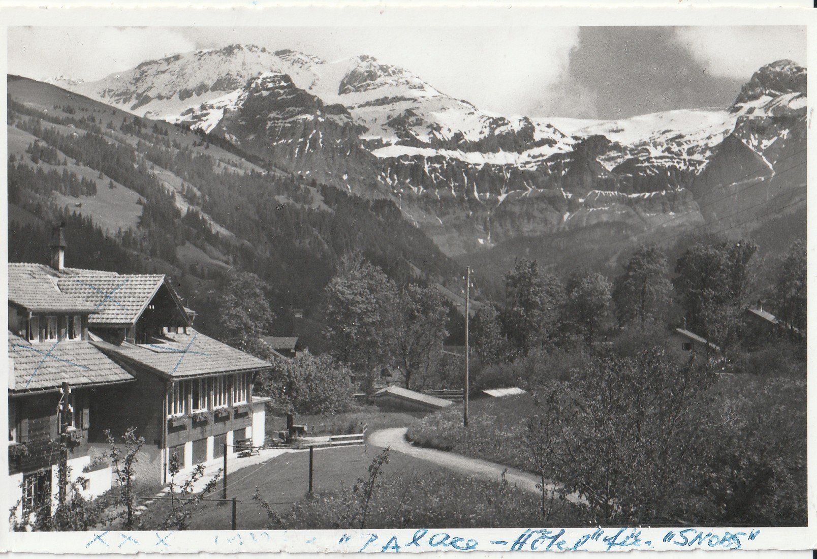 Cartoline postali: Lenk i/S um 1959 – Usato da Lumbrein venduto da made02