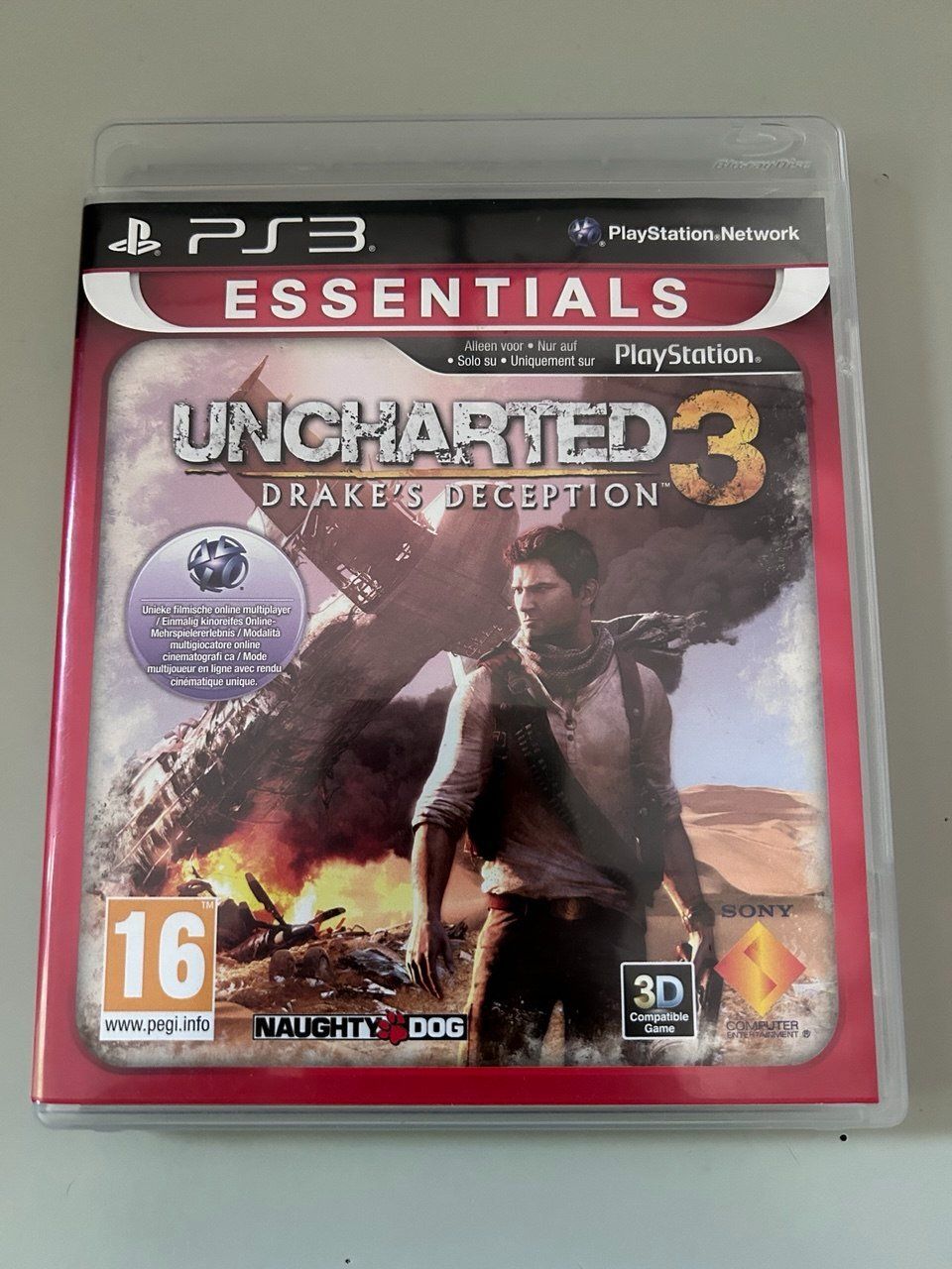 Sony Giochi: Uncharted 3: Drake's Deception Essentials per PlayStation 3 – Usato da Giubiasco venduto da LorisVale