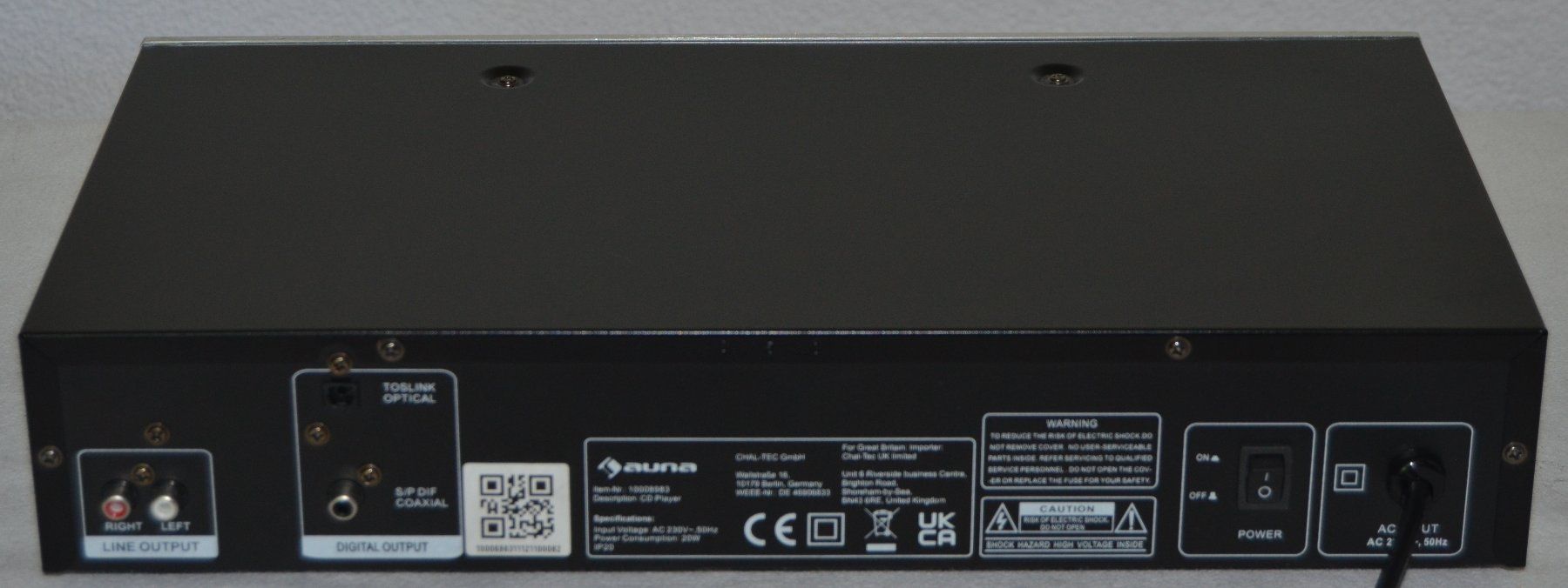 Multimediaplayer & Streamer: Auna CD Player – Gebraucht aus Collonges von arashee 3