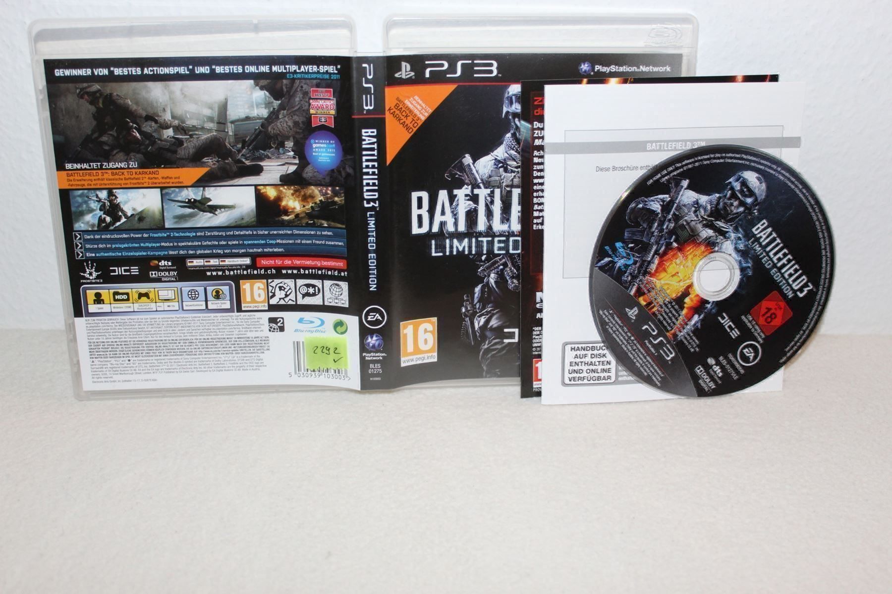 Giochi: Battlefield 3 Limited Edition – Usato da Reinach BL venduto da RetroGamesSportsMore 1