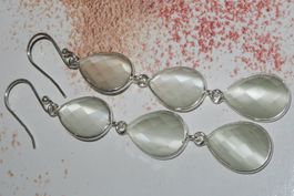 Ohrringe MONALISA CUT 925 Silber