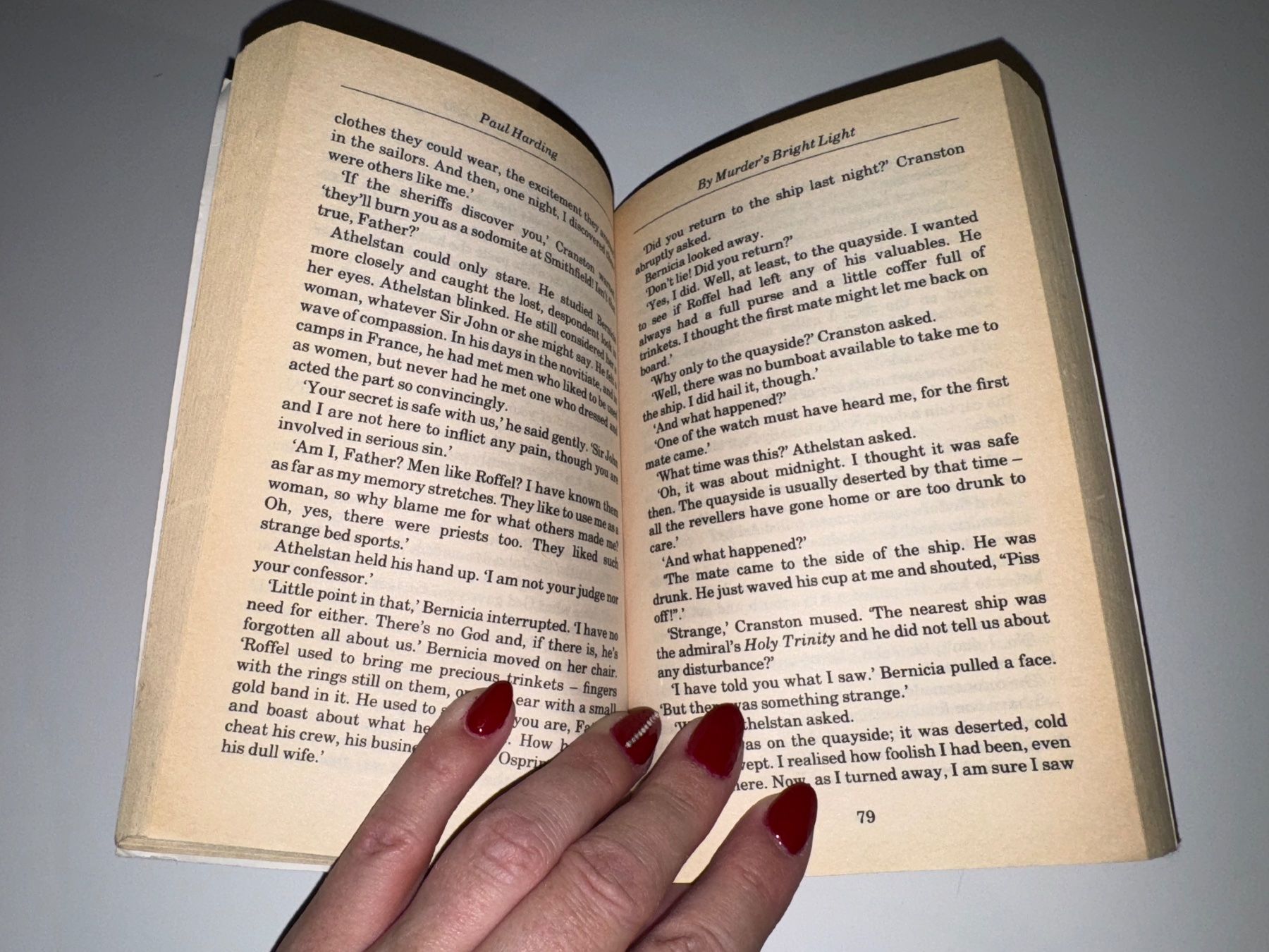 Bücher: NOVEL: Paul Harding, By murders bright light – Gebraucht aus Grosswangen von English_books 5