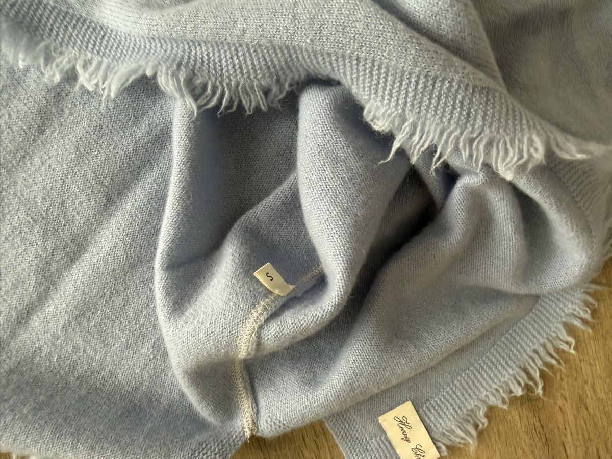 Henry Christ Pullover & Sweatshirts: Henry Christ Kaschmir Pullover Hellblau – Neu (gemäss Beschreibung) aus Kerns von osco01