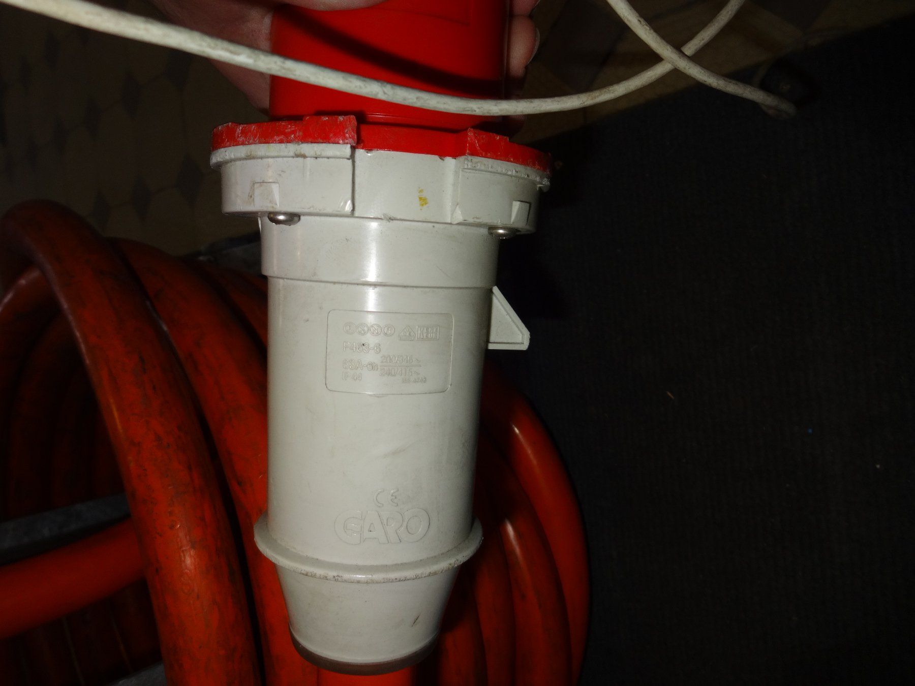 GIFAS Elettrotecnica: Stromverteiler Baustromverteiler von GIFAS 63A mit Kabel – Usato da St. Gallen venduto da WWL 5