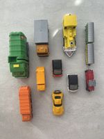 Kinder Spielzeug Autos Set mit Zug, Müllautos und Pkw