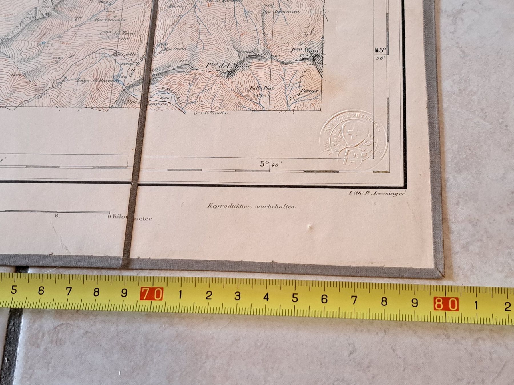 Cartine & Atlanti: ANCIENNE CARTE TOPO POUR ALPINISTE – Usato da couvet venduto da carlin01 1