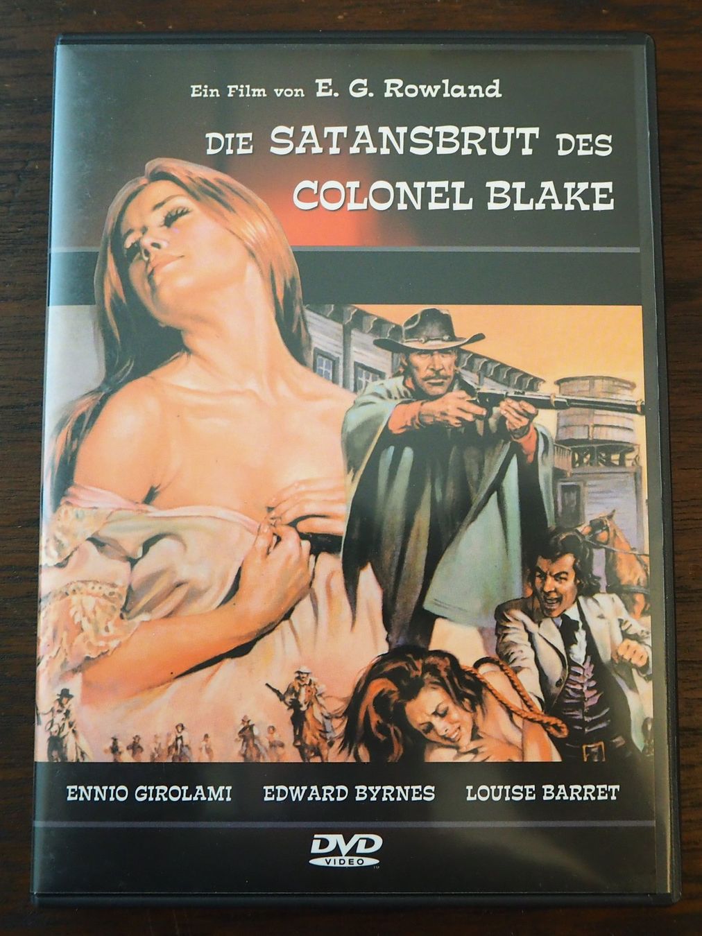 Tutti i DVDs: Die Satansbrut des Colonel Blake / Edward Byrnes – Usato da Chur venduto da dluli