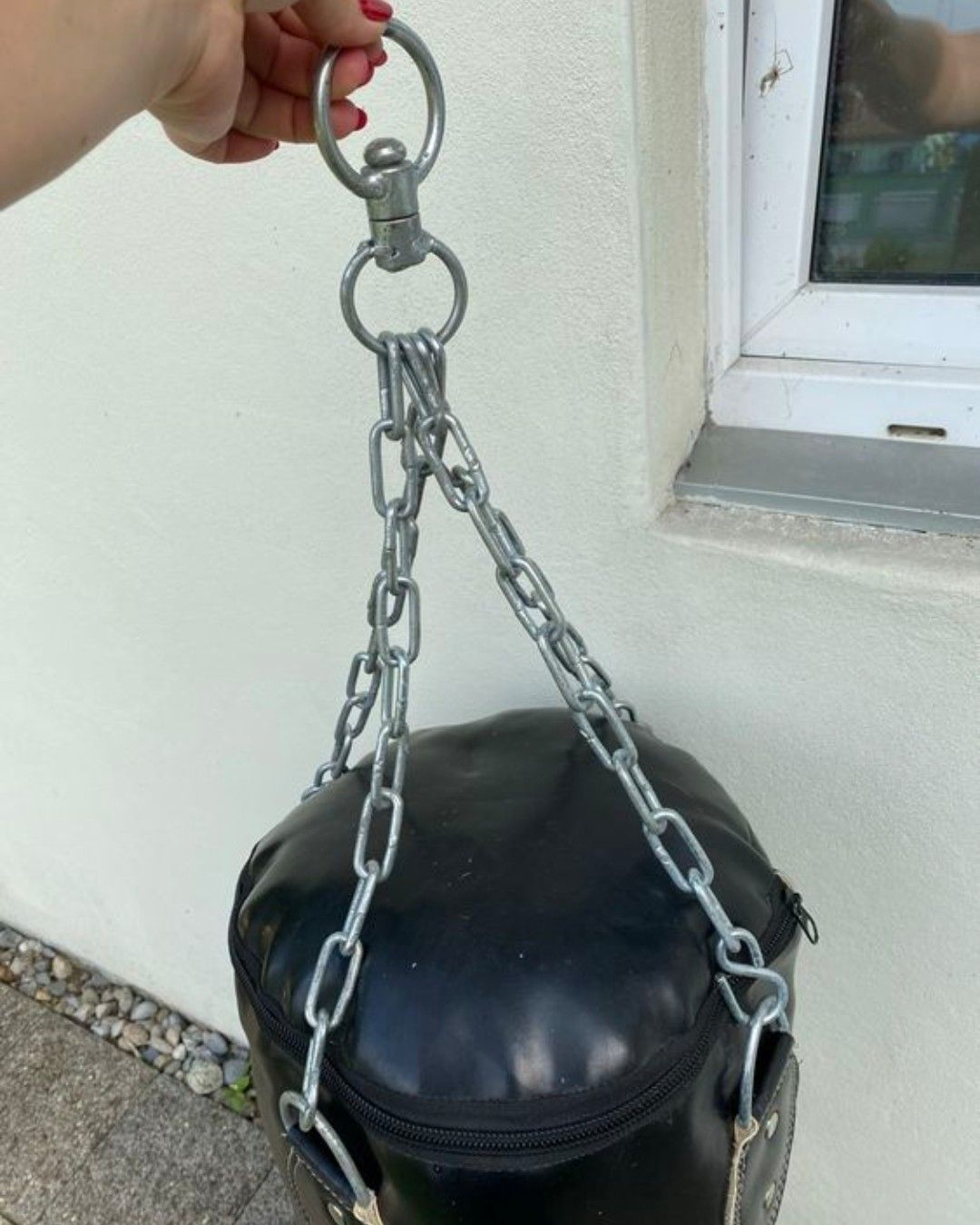 Sacchi da boxe: Boxsack Hammer "Black Kick" wenig gebraucht – Usato da Zürich venduto da Elle503 4