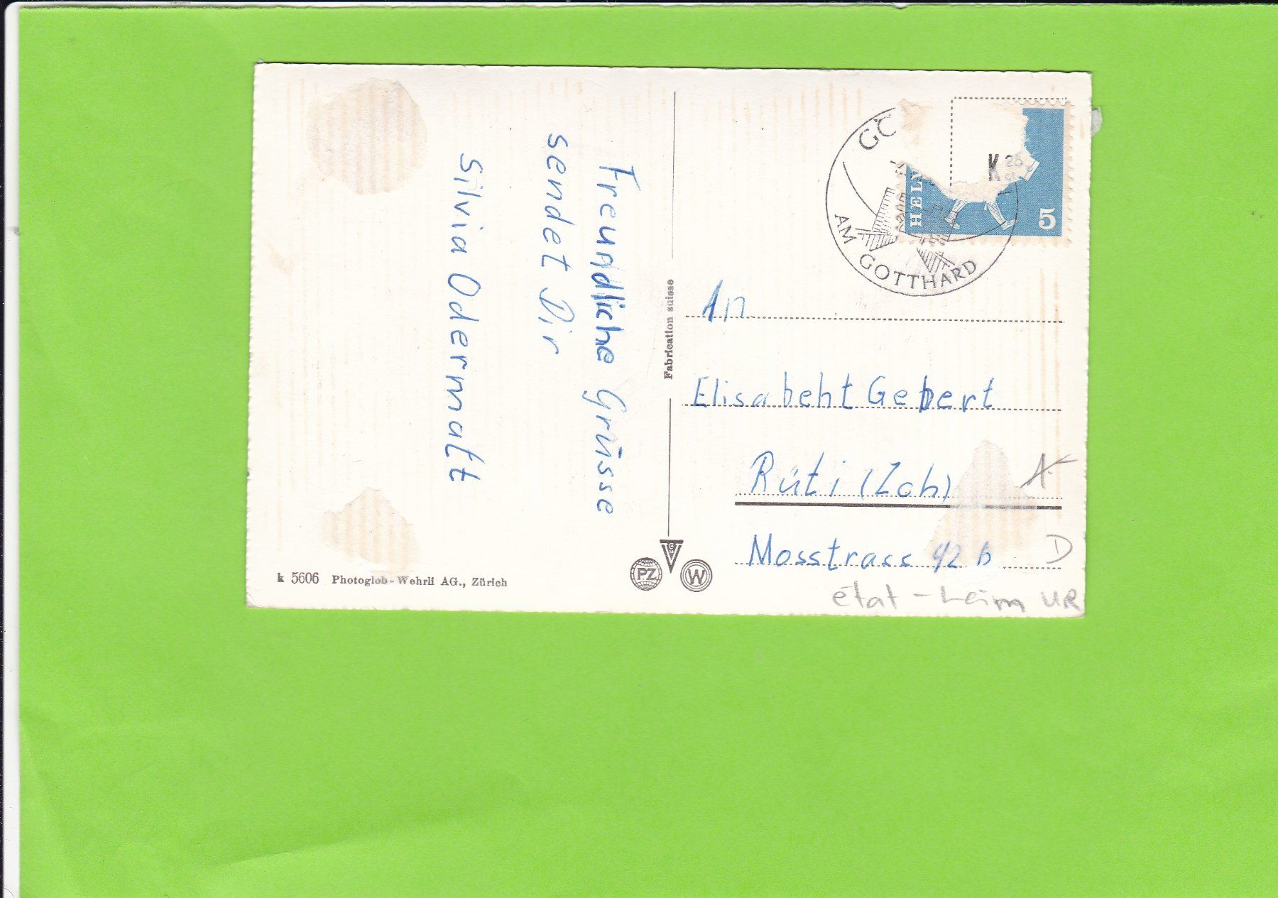 Cartes postales: Göschenen – D'occasion à St. Peterzell par neckertal 1