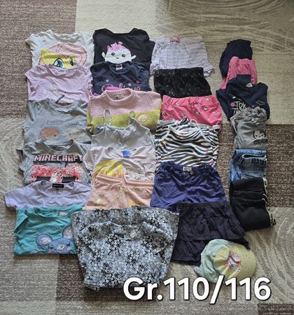 Kleiderpaket für Mädchen Gr.110/116