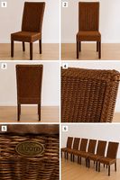 Original Loom Furniture  6 hochwertige Esszimmerstühle
