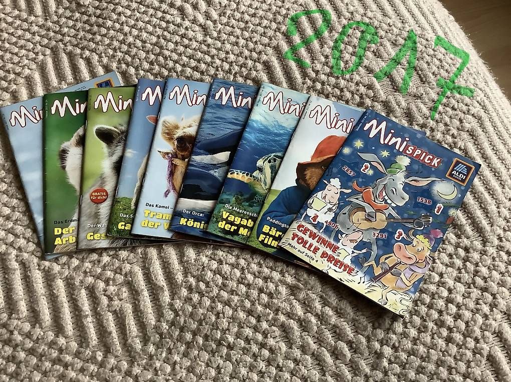 Riviste & Magazine: 24 Mini-Spick-Hefte aus 2016, 2017, 2018 – Usato da Lausen venduto da Re4649 3