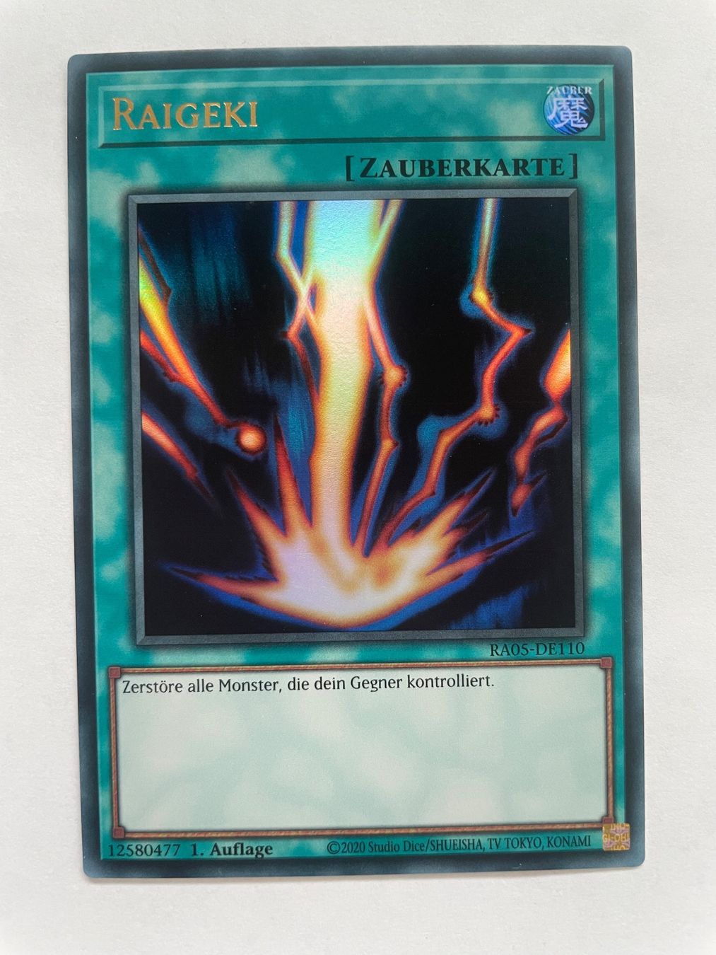 Yugioh Carte collezionabili: YuGiOh Raigeki – Nuovo (secondo la descrizione) da Altstätten SG venduto da ChangeMaker