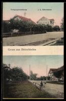 AK Bätterkinden, Telegraphenbüreau, J. L. Käsermann, Straßen