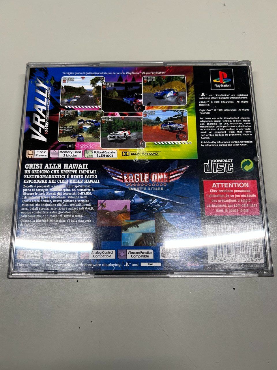 Sony Spiele: Due giochi per PlayStation 1 – Gebraucht aus Giubiasco von LorisVale 1