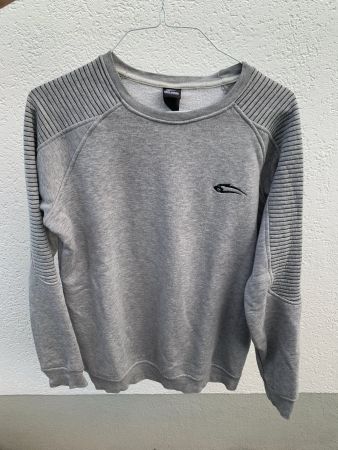 Smilodox Herren Sweatshirt, grau, Grösse L