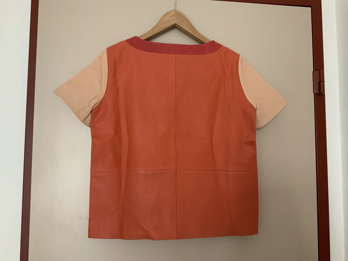 Maje Tops: Maje: top en cuir d’occasion – D'occasion à Genève par Taracolac20 2