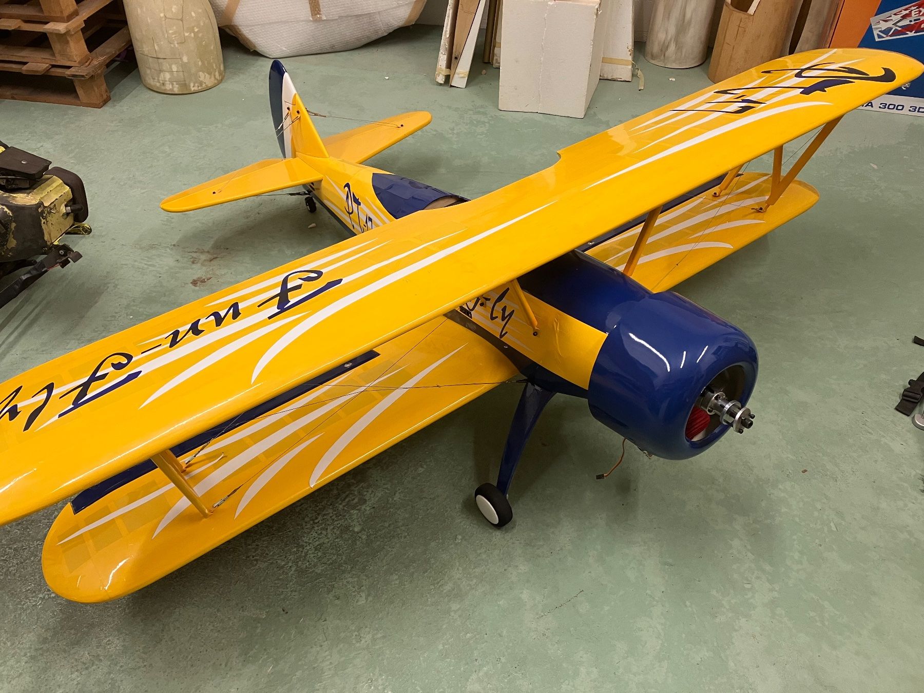 Modellismo RC: PT-17 Stearman – Usato da Opfikon venduto da dom_sui300