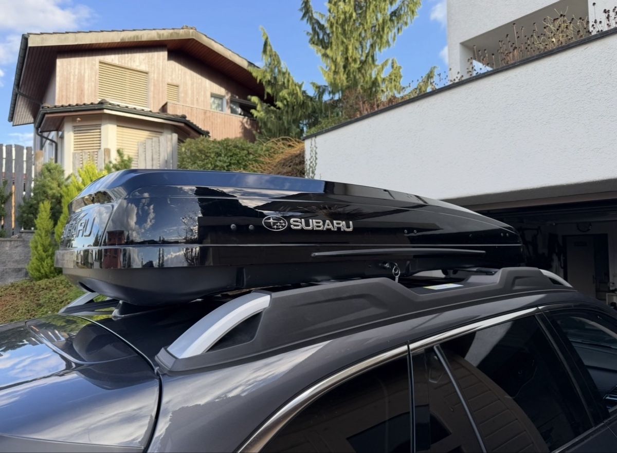 Box da tetto: Dachbox Subaru schwarz guter Zustand – Usato da Ebikon venduto da derderverkauft