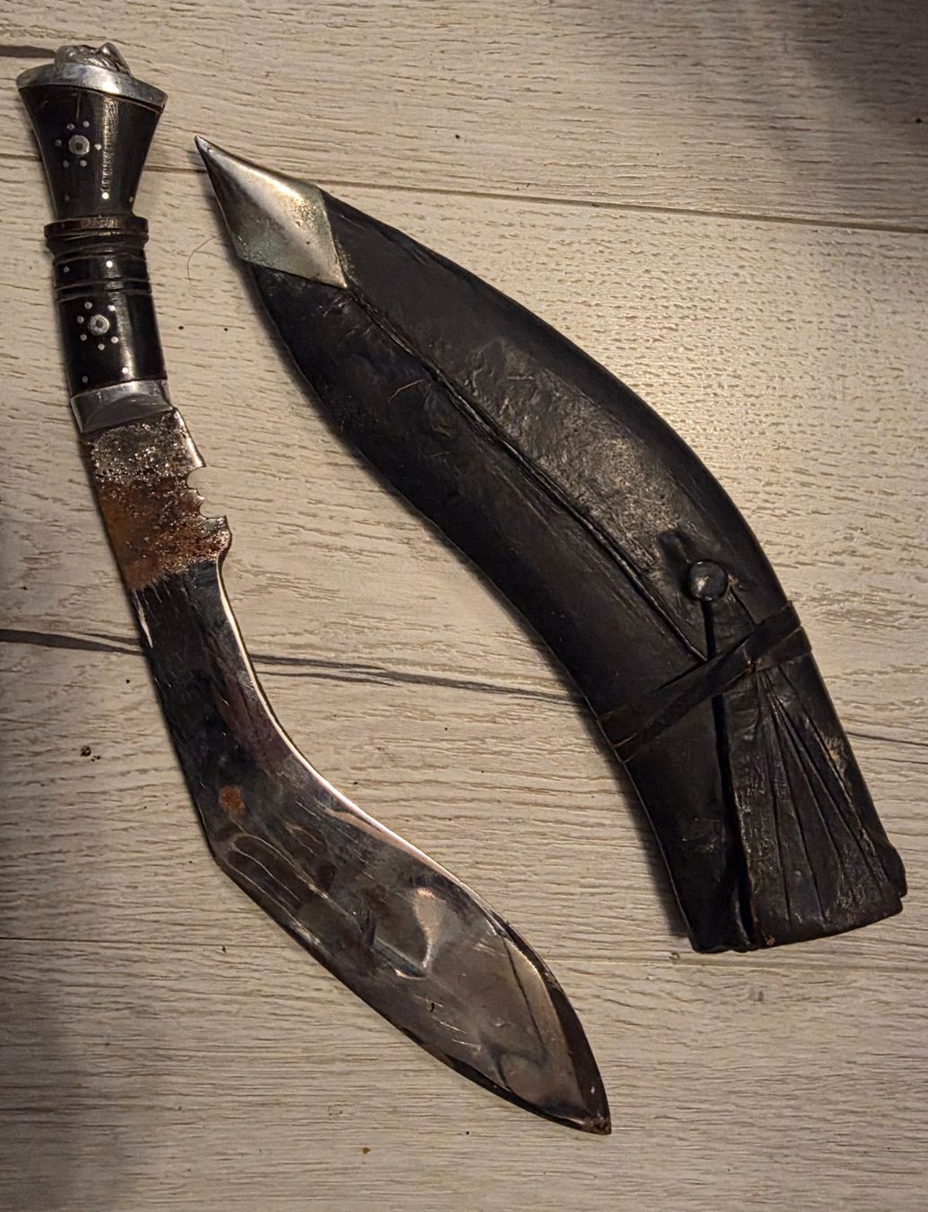 Posate: Gurkha Khukuri Kukri Messer – Usato da Jouxtens-Mézery venduto da ger_hpd5 1