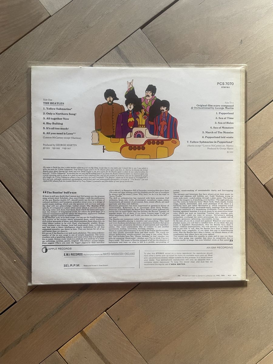 Dischi in vinile: The Beatles - Yellow Submarine LP – Usato da Zürich venduto da sar_c828 1