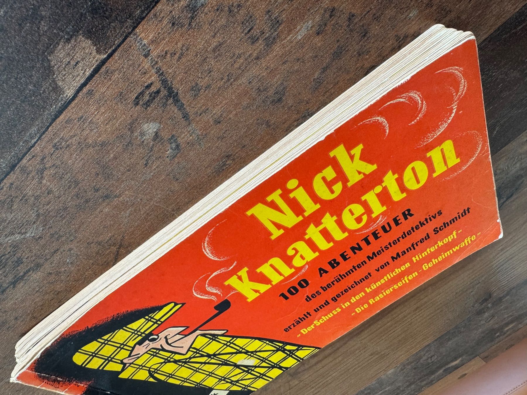 Fumetti: SELTENE NICK KNATTERTON COMIC BÜCHER, NO. 1, 2, 3, 4 & 6 – Usato da Binningen venduto da Chaussie 5