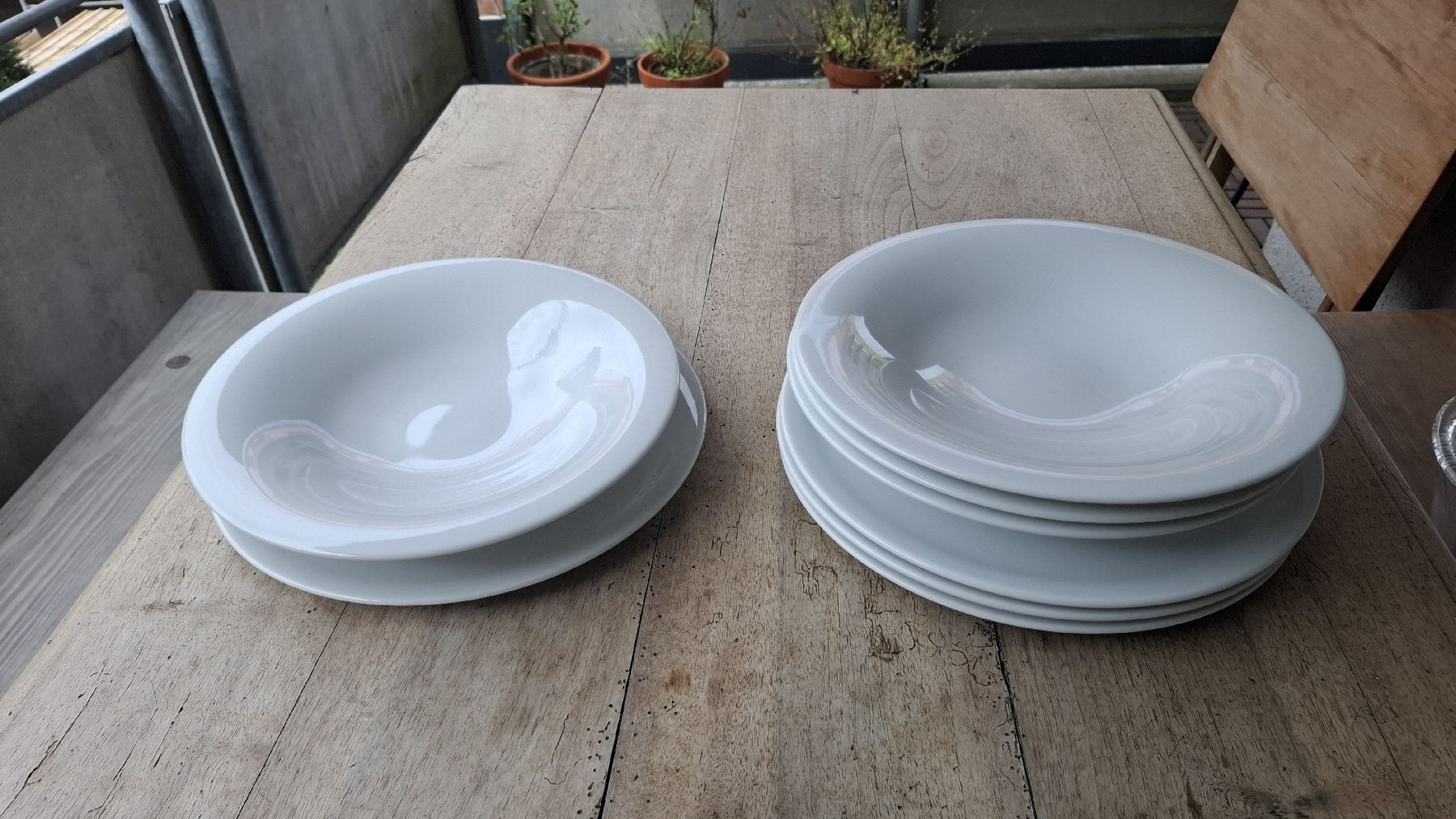 Kahla Set di piatti: 4 grosse Suppen- und Platzteller Kahla – Usato da Zürich venduto da witike 2