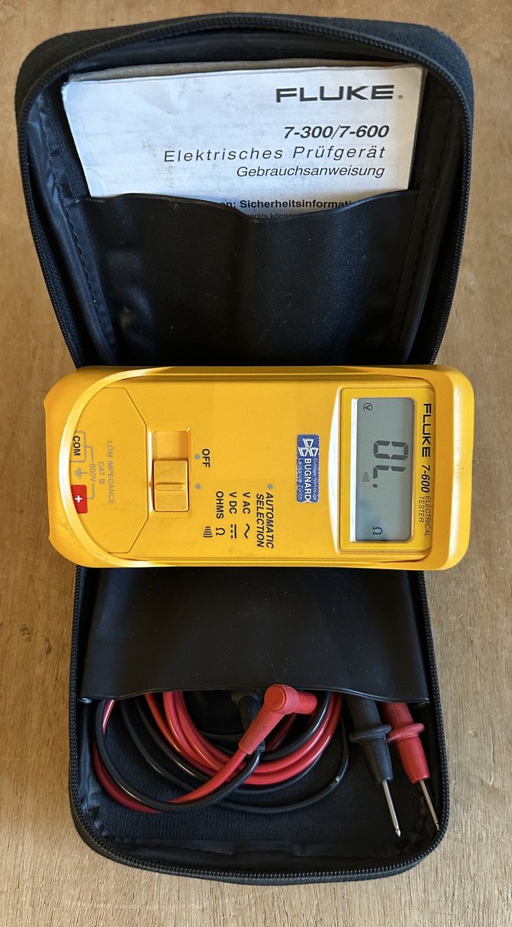 Fluke Misurare: Elektrisches Prüfgerät 7-600 FLUKE, Multimeter – Usato da Hergiswil NW venduto da hpb_9bvx 4