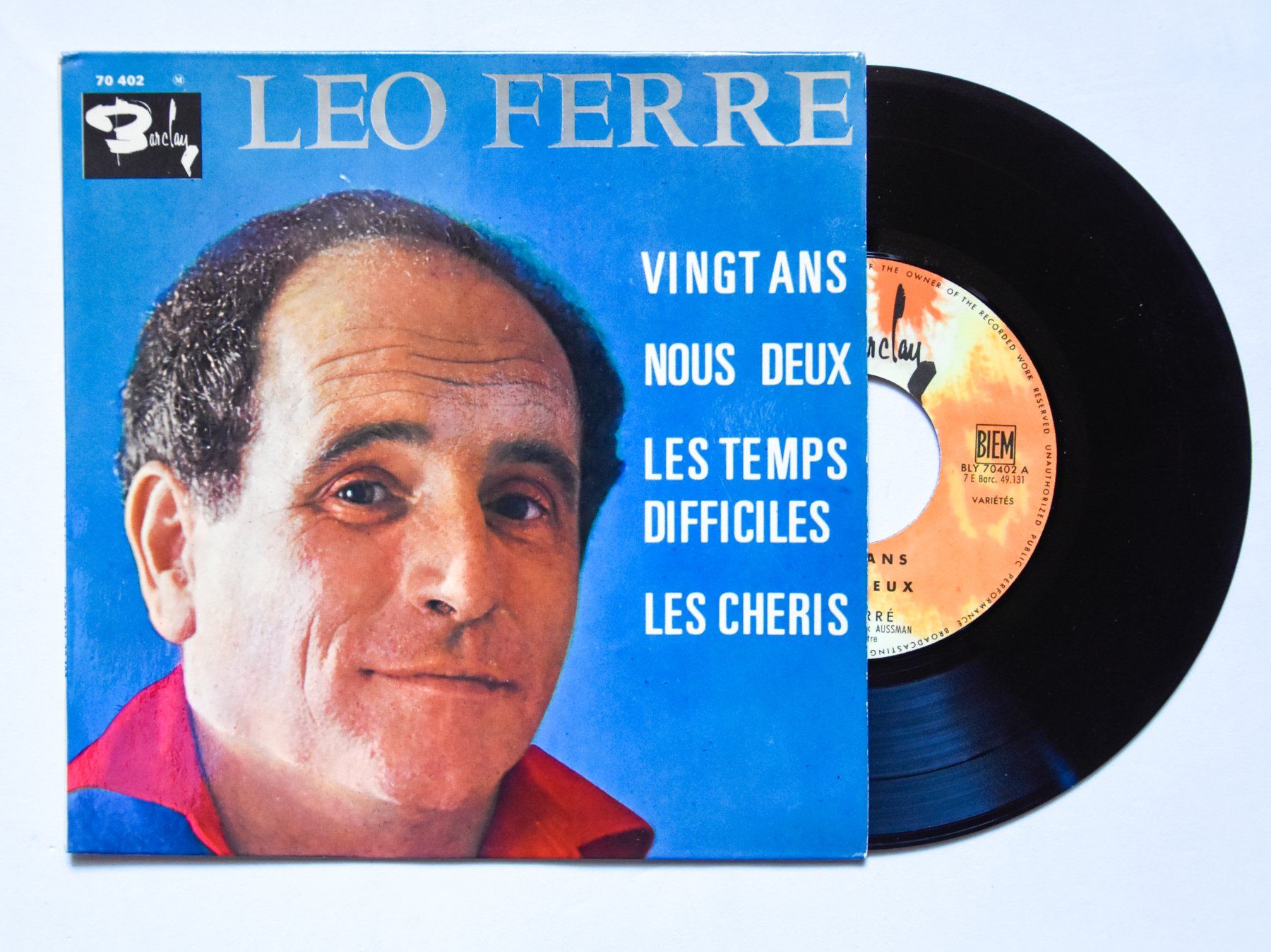 Dischi in vinile: Léo Ferré - Vingt ans (EP) – Usato da Belmont-sur-Yverdon venduto da ag97