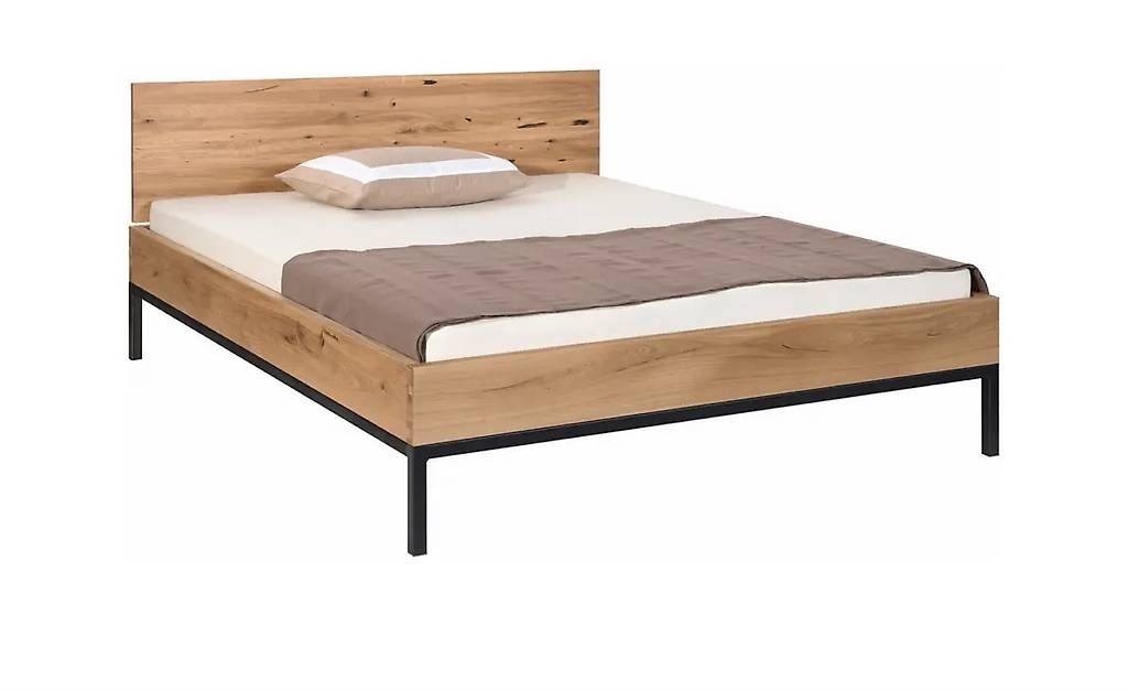 Livique Letti: Bett, Doppelbett, 180x200cm, Eiche, Bettrahmen – Usato da Wil SG venduto da Jonne 1