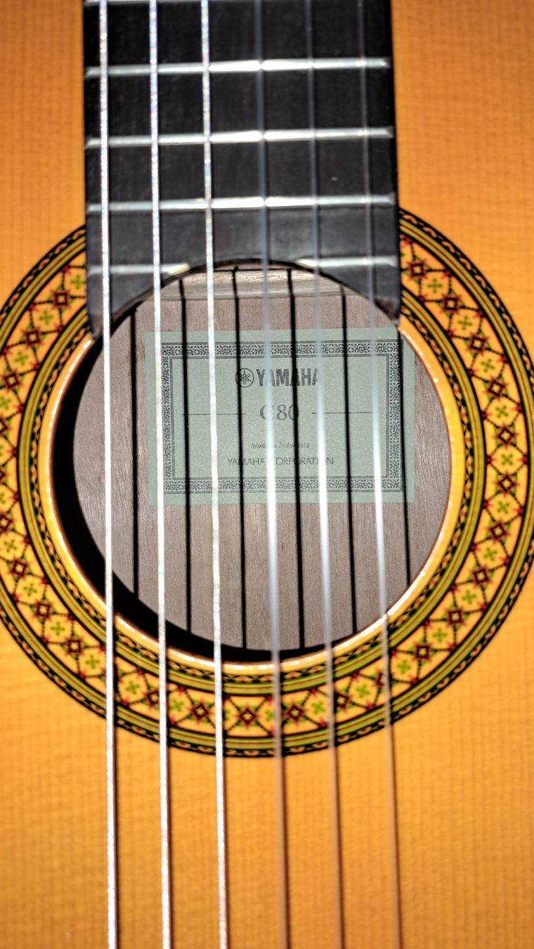 Yamaha Musikinstrumente: Guitare Yamaha C80 – Gebraucht aus Broc von mide47 2