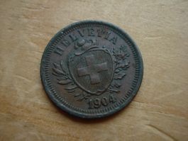 (W5) 1 Rappen 1904