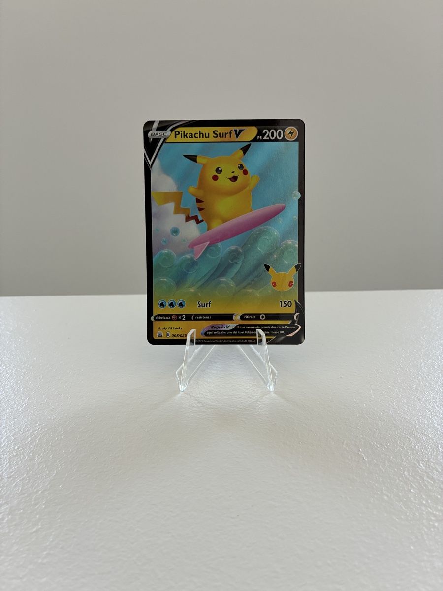 Pokémon Carte collezionabili: Pokémon karte Pikachu Surf V 8/25 – Nuovo (secondo la descrizione) da Taverne venduto da nad02026
