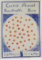 CUNO AMIET KUNSTHALLE BERN 1958 Original Plakat
