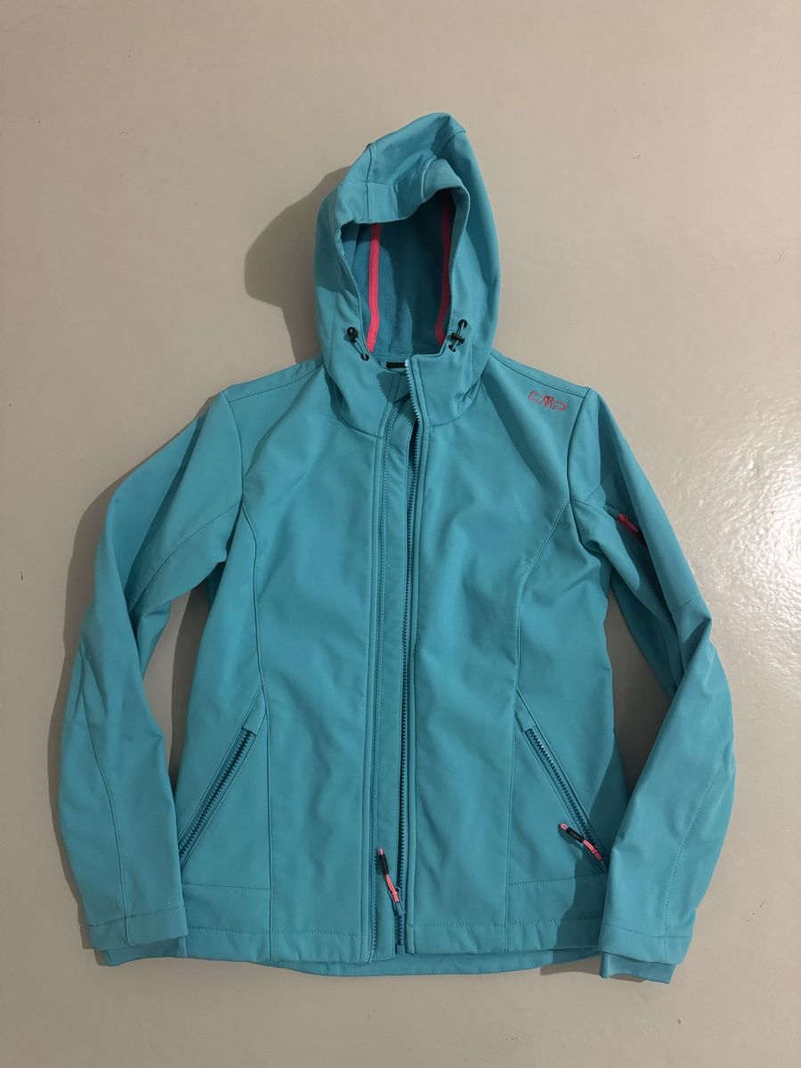 CMP Giacche: CMP Softshell Jacke XS, Türkis – Usato da Greifensee venduto da m_yu