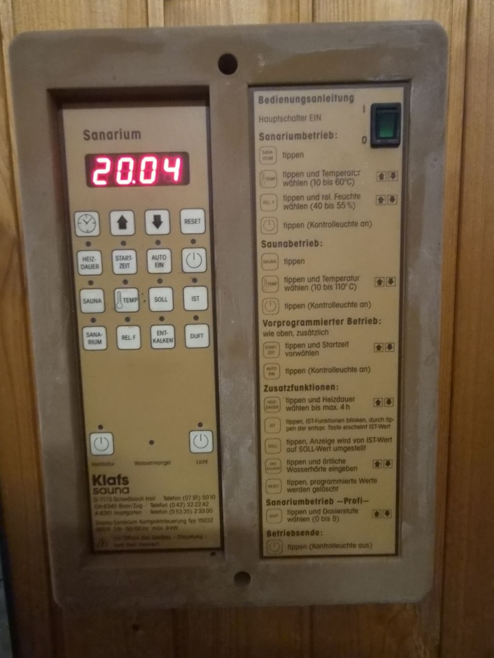 Sauna & Accessori: Sauna voll funktionstüchtig – Usato da Baar venduto da Wolfram. 6
