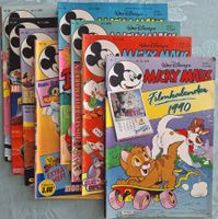 Micky Maus 8 Hefte aus dem Jahr 1989