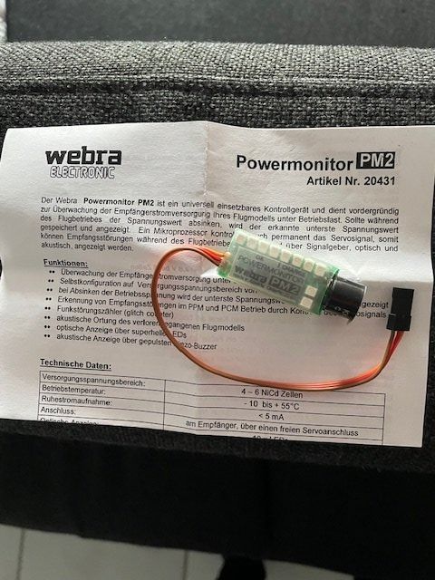 RC Kits de montage: Powermonitor PM2 (Webra) – Neuf avec emballage d'origine à Würenlingen par Delfinli1 1